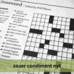 Sauer Condiment NYT Puzzle: 6 Clues You Need to Solve