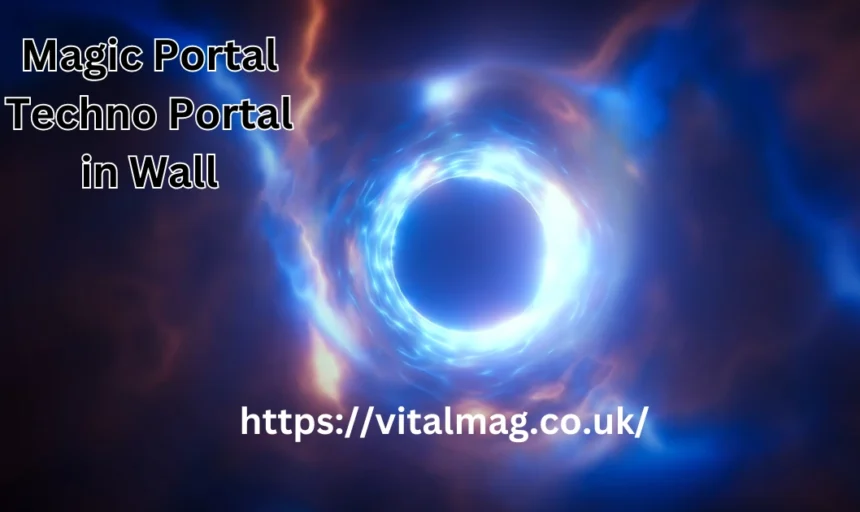 Magic Portal Techno Portal in Wall Unlock the Future