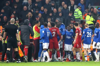 Everton vs. Liverpool Ends in High Drama as Players and Fans Clash